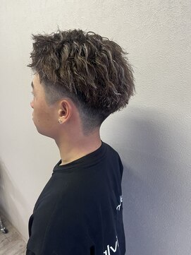 タイドヘアー(tide hair) ホワイトメッシュツイスパ
