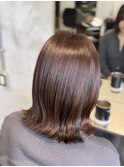 ピンク感じる柔らかベージュ