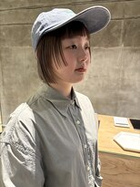 ハマモト&nbsp;顔周りレイヤーボブ