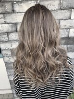 ヒョンミョン ライズバイレボ 取手店(hyon myon/RISE by REVO)&nbsp;レイヤーカット/デザインカラー/オリーブベージュ[取手/取手駅]