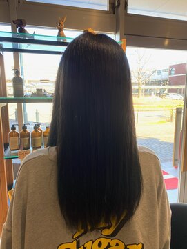 オーガニック ライフ 若葉 鶴ヶ島(organic+life) 20代30代40代髪質改善トリートメント艶感ストレート透明感