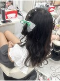 ガーリースタイル/心斎橋/ヘアメ/セットサロン