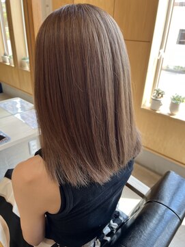 コアークリップ 緑町店(CORE CLIP) milk tea brown