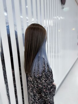 クロス(CROSS) イヤリングカラーBlue