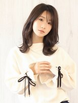 アッシュ ヘアーメイク 桐生(ash hair×make) 【艶感★韓国前髪】韓国風20代30代大人可愛いカール
