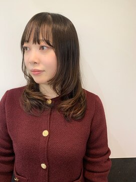 ラトリエコンタン(L´atelier Content) 大人かわいいレイヤースタイル