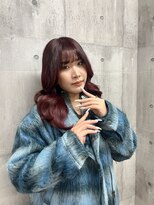 シェノン 近鉄奈良店(CHAINON)&nbsp;暖色No. 1カラー！ブリーチなしWカラーボルドーカラー