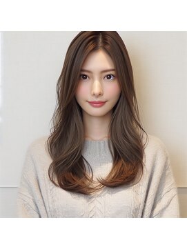 ヘアーズ ベリー 布施店(hairs BERRY) ★愛されくせ毛風カール艶感モテ髪フェミニンロング小顔似合わせ