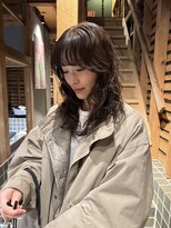代々木上原美容室 コテ巻き風パーマ