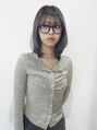 ニコフクオカヘアーメイク(NIKO Fukuoka Hair Make)&nbsp;中明度なgraige colorとlayer cut