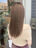 【ナチュラルなストレートに】ストレートパーマ＋カット[22000→15840]