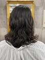 ヘブンリー(heavenly) デジタルパーマスタイルでふんわりと動きのあるスタイルです