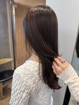 ロンドアジュール 横浜(Lond azur)&nbsp;髪質改善縮毛矯正レイヤーカット顔周り前髪韓国ミニウルフ/横浜