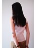 美髪　カット＋髪質改善ストレート　￥23300