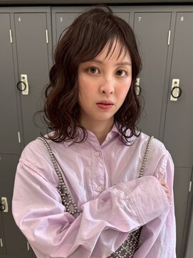 ジルバイジアン(JILL by GIEN) 新色ブラウンカラー/ミディアム/レイヤーカット