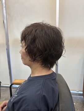 ヘアメイク デザート(HAIR MAKE DESART) 木村法子【ショートレイヤー×ゆるっとパーマ】
