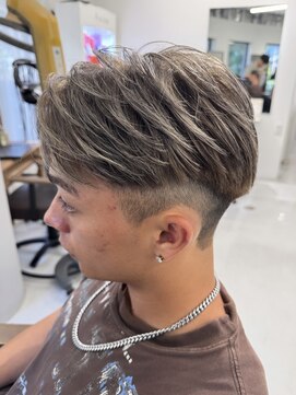 バース 梅田中崎町店(BIRTH) メンズハイライトバレイヤージュメッシュ