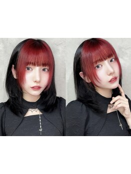 【当日OK！】【繰り返しカラーも◎】髪のダメージを抑え、理想のカラーを実現！うるツヤ髪で色持ち◎