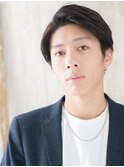 爽やかアースカラー社会人メンズショートF戸頭