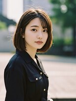 コトナ 越谷店&nbsp;忙しい30代に人気！越谷の時短大人ボブ×ヘーゼルグレージュ