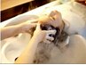 【髪に癒しを♪ワンランク上のヘアケア】乾燥パサつきを抑える極潤ヘッドスパ