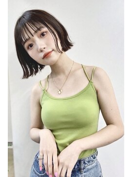 サンドパールス 仙台店(sand PALCE) 髪質改善/大人ガーリー/似合わせカット/ショートボブ前髪/仙台