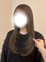 ヘアーサロン リアン 熊谷2号店(hair salon Rien) ヘーゼルベージュ×レイヤー♪
