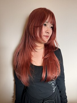 ソファララ(SOFA lala) Pink on Long layered cuts