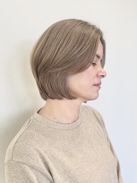 モーント(MOND) ［ボブレイヤー＋グレーベージュ＋30代＋千葉駅］