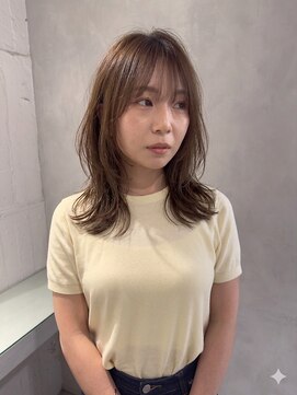 フォト 新宿(foto) ミディアムレイヤー/髪質改善/イメチェン/ベージュカラー/新宿