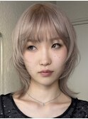髪質改善パーマ透明感カラーダブルカラーブリーチ