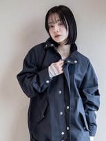 スリーランド(THREELAND)&nbsp;ワンホンレイヤー/ミルクティーブロンド/ダークブルー/がもよん