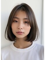 ロディーナコク 大口 新子安(rodina.coc)&nbsp;ダークパープル/ナチュラルショート/ミルクブラウン/夏/大口子安