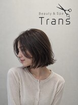 トランス(Trans)&nbsp;大人の抜け感レイヤーボブ