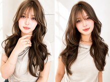 ユイマァル 倉敷(YUIMARL)の雰囲気(韓国風くびれ巻き★ワンホンレイヤー★前髪顔周りカット★)