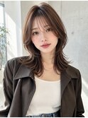 【NOA】韓国風ウルフ小顔ハイレイヤー×くびれミディ