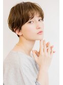 ナチュラルマッシュな束感ショート[恵比寿駅/髪質改善]