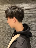 ヒロギンザ 恵比寿店(HIRO GINZA) ツーブロックビジネスショートレイヤーかき上げコンマヘア