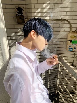 シン(syn) ネイビーマッシュ