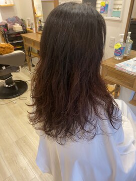 ラウズ(rouse) カット+パーマ+髪質改善トリートメント