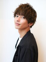 11月1日NEWオープン2way爽やか暗髪短髪ツーブロックウルフパーマ