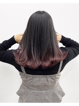 アライブ キチジョウジ(ALIVE Kichijoji) 【ALIVE吉祥寺】ピンクベージュ＊グラデーションカラー