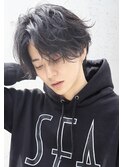 ラフスパイラル 前下がりマッシュハンサムショート