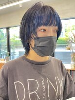 ナル(nalu.)&nbsp;フェイスレイヤー / ネイビーカラー / インナーブルー