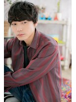 ミック 日暮里店(miq)&nbsp;束感ショート★黒髪アクティブランダムパーマc1