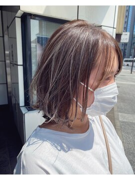 ヘアーサロン アウラ(hair salon aura) 【aura】カラースタイル　ラベンダーグレージュ