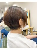 ショート/丸みショートボブ/やわらかショート/20代/30代/40代