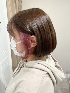 ウルカ 北浦和西口店(ulQua) インナーカラー ピンク*