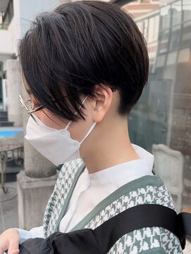 シャロン(SHARON) 【SHARON原宿】刈り上げ女子×ダークブラウン