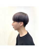 イーチ ディー ヘアーアンドトータルビューティー(each dee hair&total beauty) シルバーパープル×マッシュ